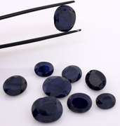 Beautiful Parcel of 40.35CTW Oval Mixed Cut Sapphries