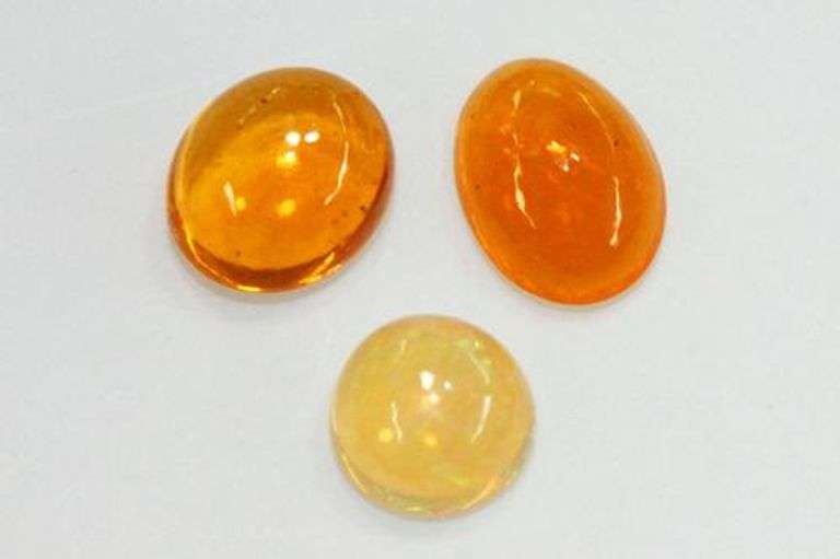 Natural Mexican Opal - Lot of 3