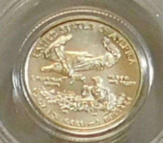 2019 Mint Uncirculated Tenth Ounce Gold Eagle,  GEM