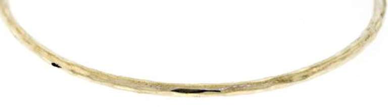 Sleek Ippolita Silver Hammered Bangle