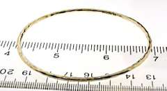 Sleek Ippolita Silver Hammered Bangle