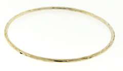 Sleek Ippolita Silver Hammered Bangle