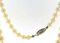 Simple 6.5mm Pearl Necklace