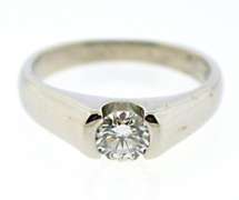 Gorgeous Platinum Diamond Ring