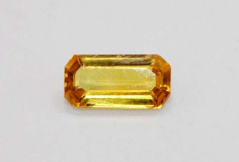 Warm Natural Golden Sapphire - 1.24 cts.