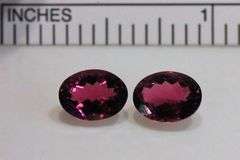 Luscious Natural Pink Tourmaline Pair