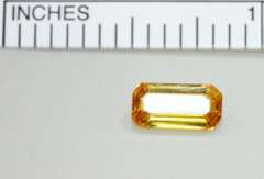 Warm Natural Golden Sapphire - 1.24 cts.