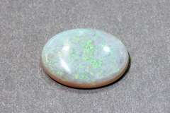 Blue-Green Flash in Natural Grey Base Opal