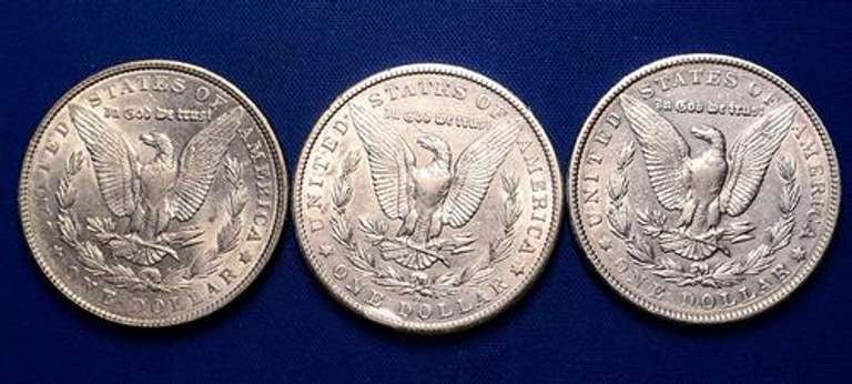 1902 P O &1903 Morgan Dollars From a Near Complete Set