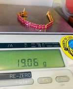 Stunning 31.00 Carat Ruby Bracelet in 14kt Gold