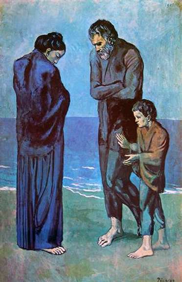 Pablo Picasso, The Tragedy