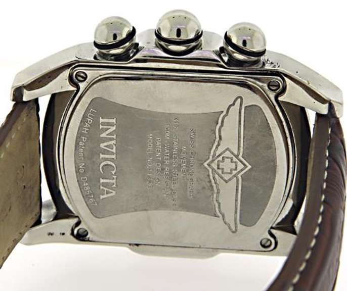 Invicta Lupah Chrono Rose Tone Dial Watch