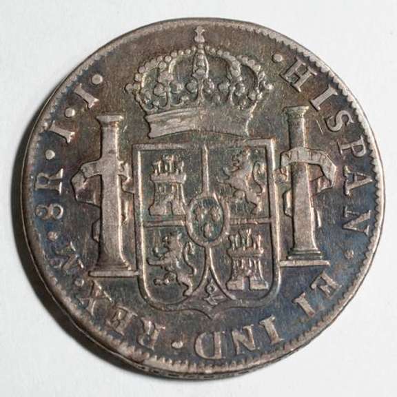 1814 Ferdinand 11 Mexico City Mexico Silver 8 Reales