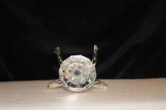 Crystal Angel with Ruby Bow