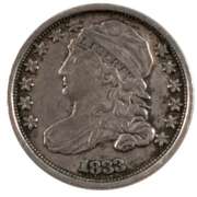 Sharp Looking 1833 Bust Dime