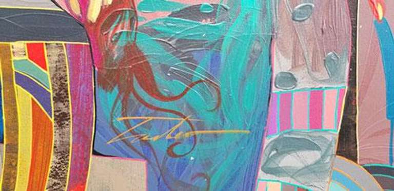 Exquisite Large Original Art By Tadeo
