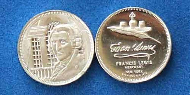 83 Famous American Mini Sterling Medals