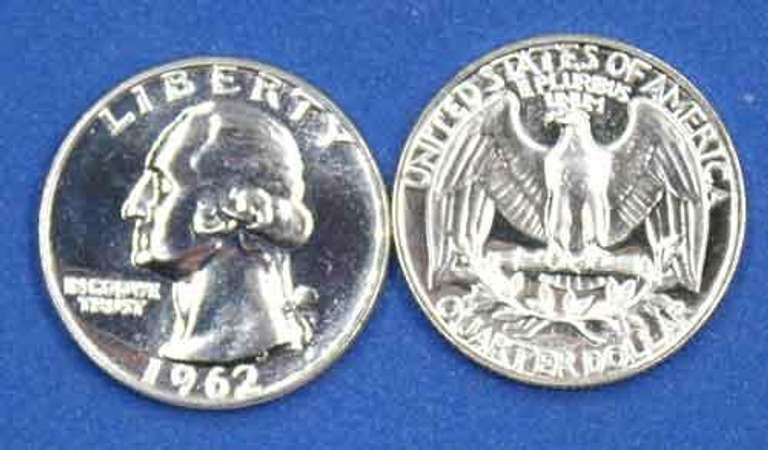 14 Choice Proof Quarters 7 1962 And 3 1960 And 4 1961