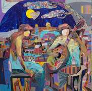 Exquisite Large Original Art By Tadeo