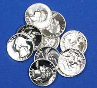 14 Choice Proof Quarters 7 1962 And 3 1960 And 4 1961