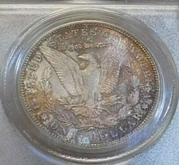 1904-O Morgan  Dollar, PCGS MS-64, toning