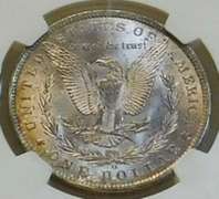 1885-O Morgan  Dollar, NGC MS-64, Near GEM, RvTone
