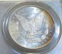 1886 Morgan  Dollar, PCGS MS-64, Near GEM, nice