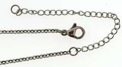 Preciosa Black Cross Pendant