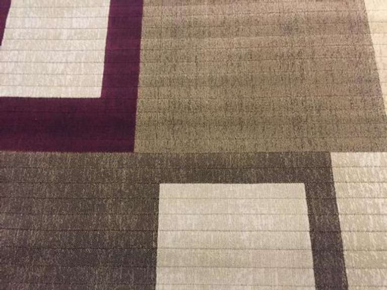Carved Vivid Modern Design Area Rug 8x11