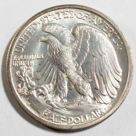 1943 S Choice Gem BU Glowing Walker Half