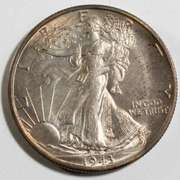 1943 S Choice Gem BU Glowing Walker Half