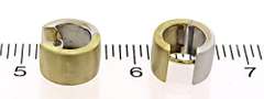 Gorgeous 14kt Two-Tone Gold Huggies Earrings