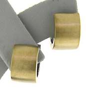 Gorgeous 14kt Two-Tone Gold Huggies Earrings