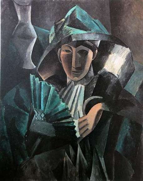 Pablo Picasso, Woman With A Fan