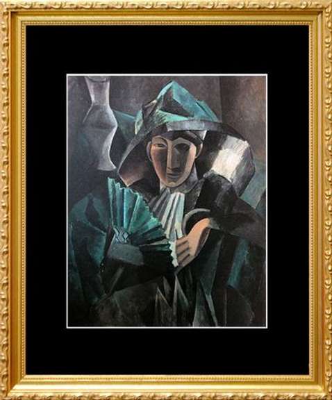 Pablo Picasso, Woman With A Fan