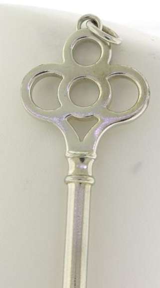 Tiffany & Co Sterling Silver Key Pendant