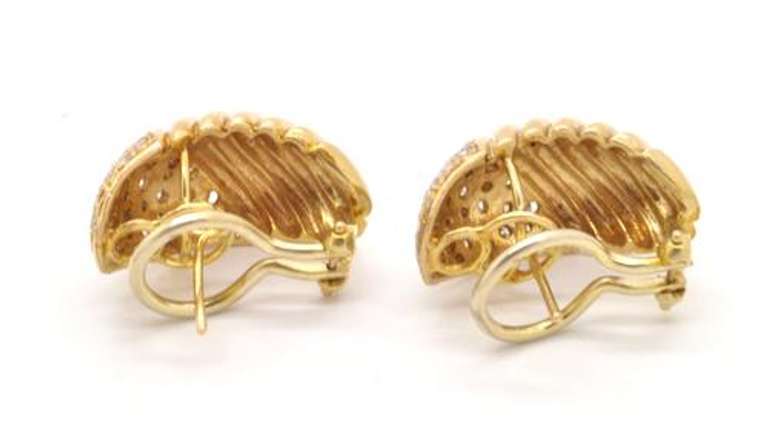 14K Ladies Diamond Earrings