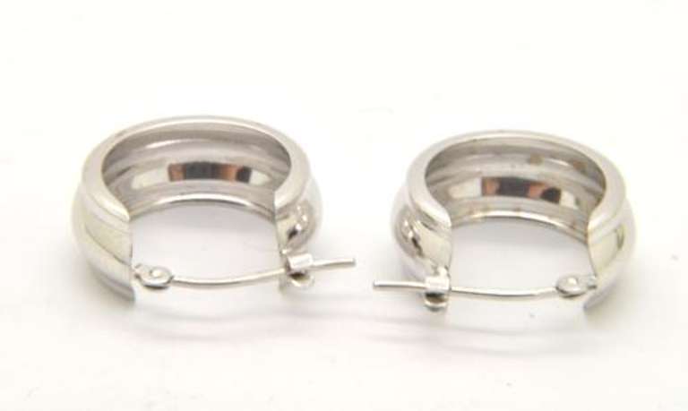 14 KT LADIES LOOP EARRINGS