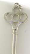 Tiffany & Co Sterling Silver Key Pendant