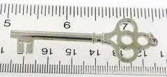 Tiffany & Co Sterling Silver Key Pendant
