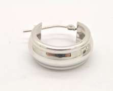 14 KT LADIES LOOP EARRINGS