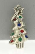 Tiffany & Co Christmas Tree Enamel Charm