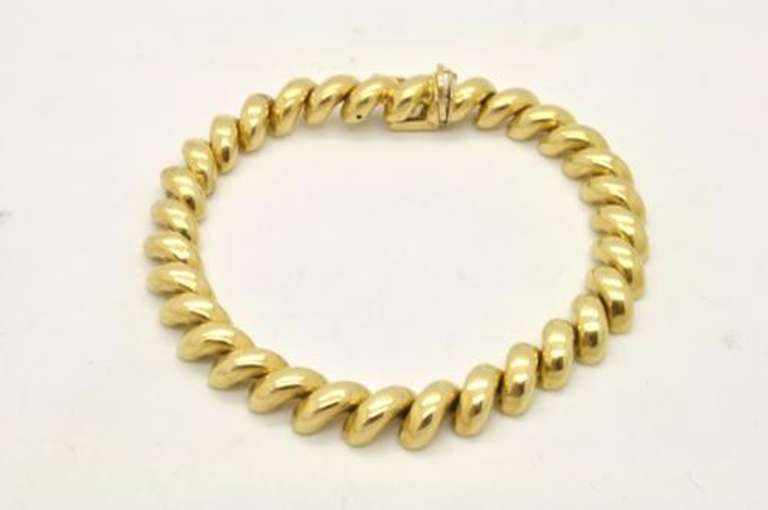 LADIES 14 KT SAN MARCO BRACELET