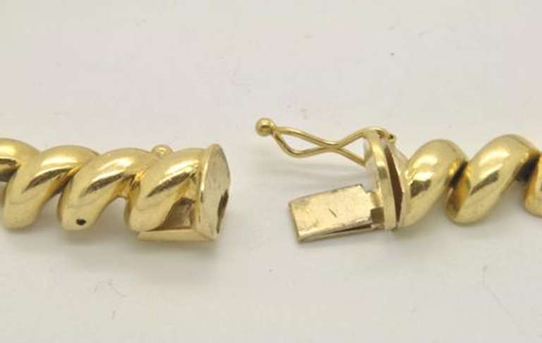 LADIES 14 KT SAN MARCO BRACELET