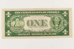 Choice CU 1935 A $1 North Africa Silver Certificate