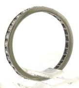 Platinum Vintage Diamond Eternity Band