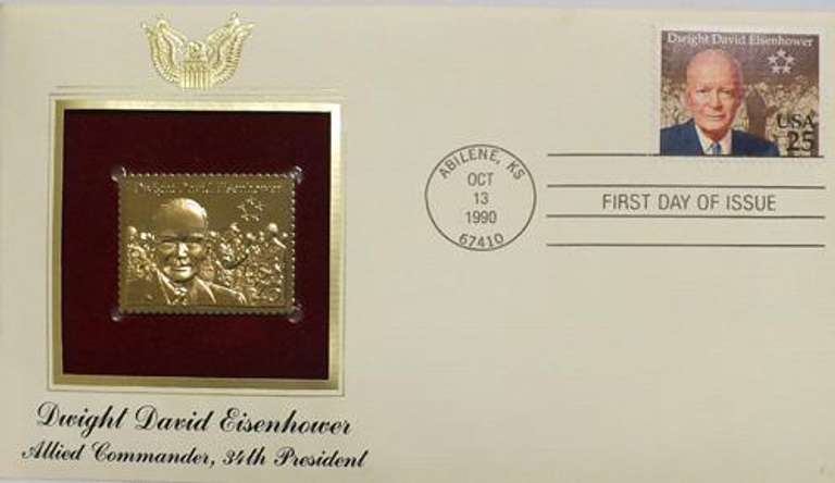 Golden Replicas of US Stamps