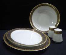 Blue 5 Pieces Serving Set