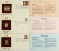 Golden Replicas of US Stamps