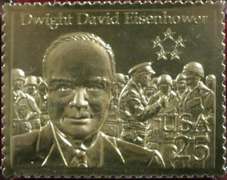 Golden Replicas of US Stamps